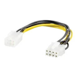 Luxorparts PCI Express-strömadapter 6-pin till 8-pin