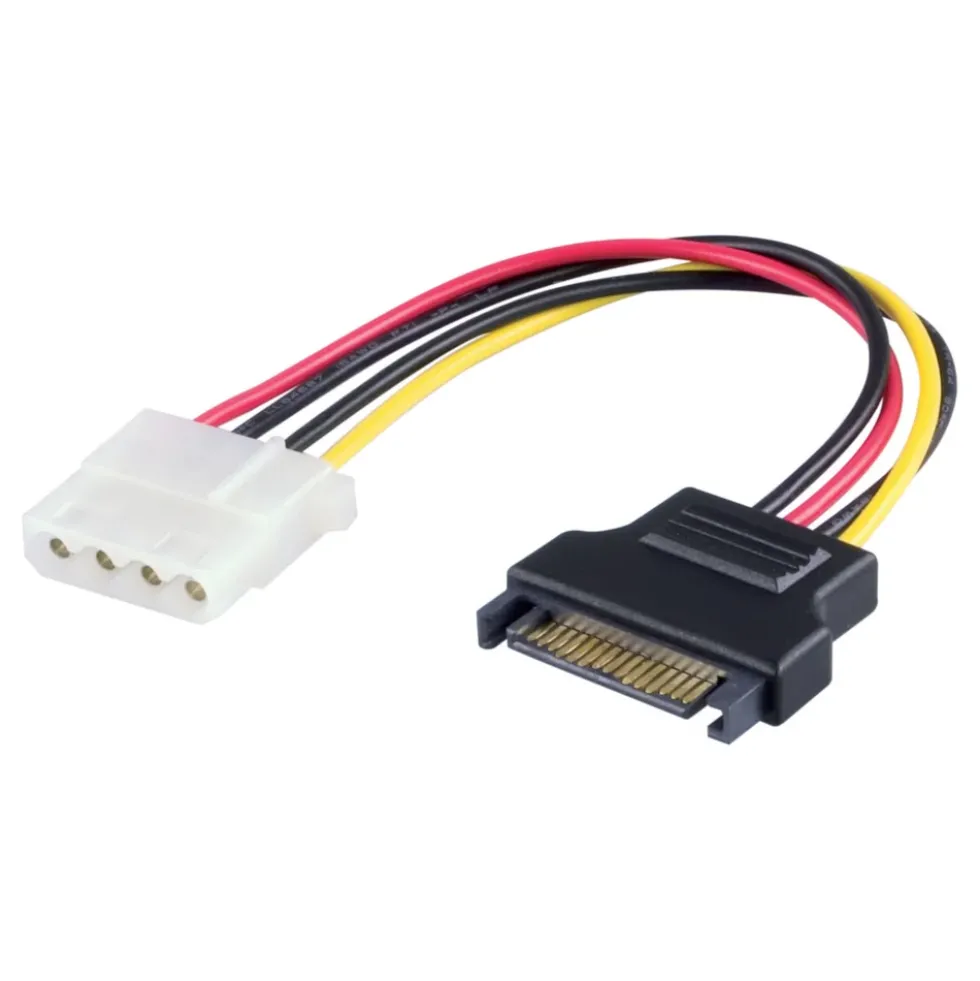 Luxorparts SATA-strömadapter till Molex 4-pin
