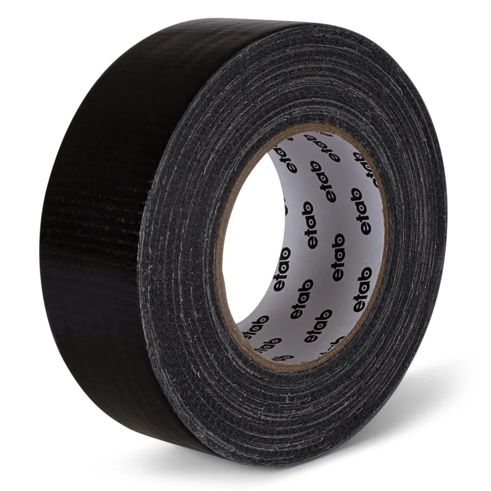 Luxorparts Silvertejp 50 m Svart
