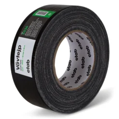 Luxorparts Silvertejp 50 m Svart