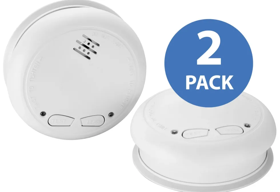 Luxorparts Trådlös brandvarnare 2-pack
