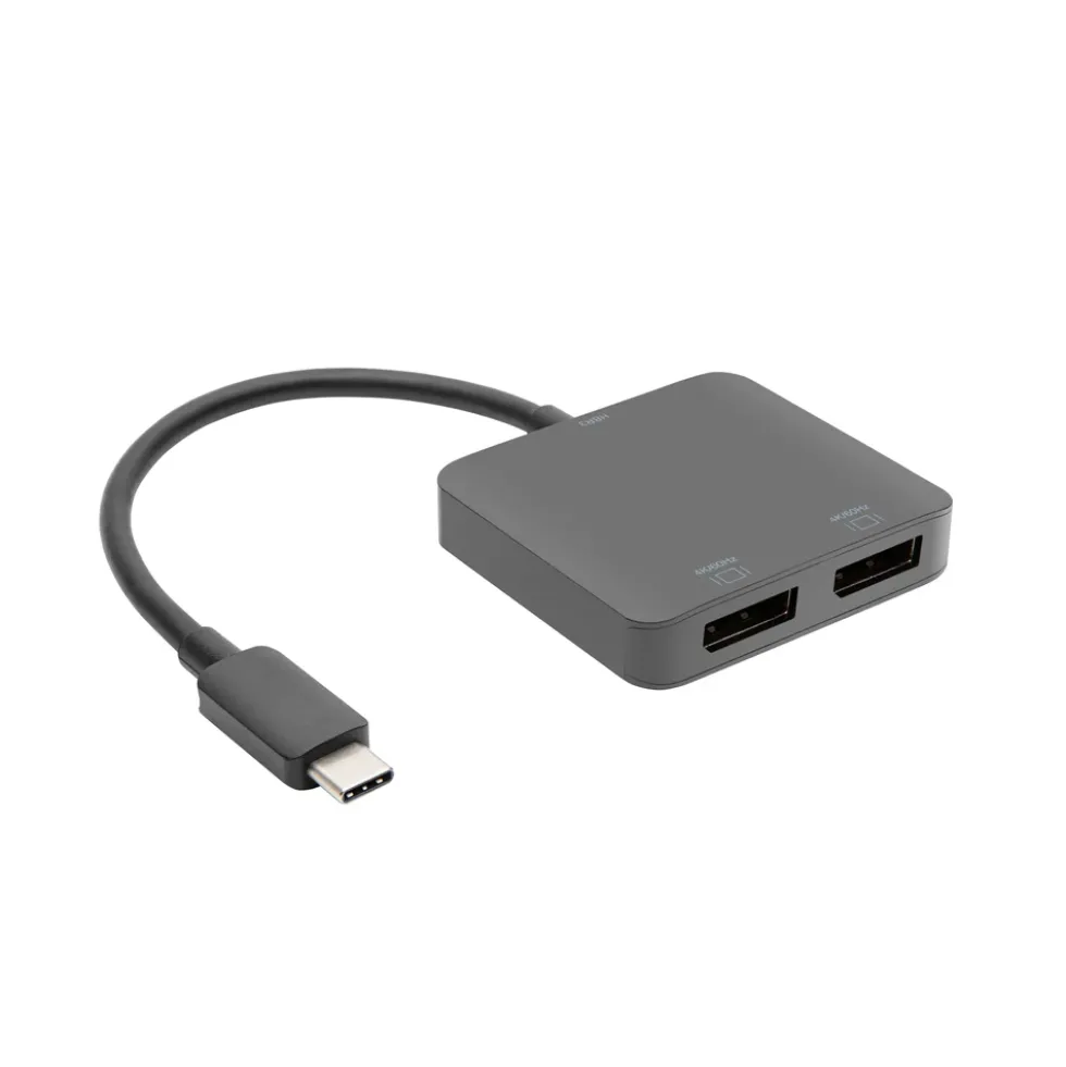 Luxorparts USB-C till dubbla Displayport