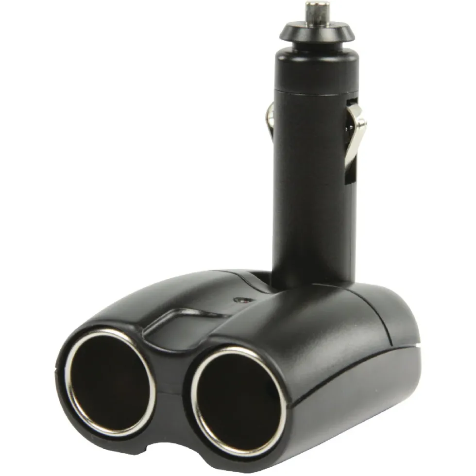 Luxorparts 2-vägs förgrening för 12 V-uttag