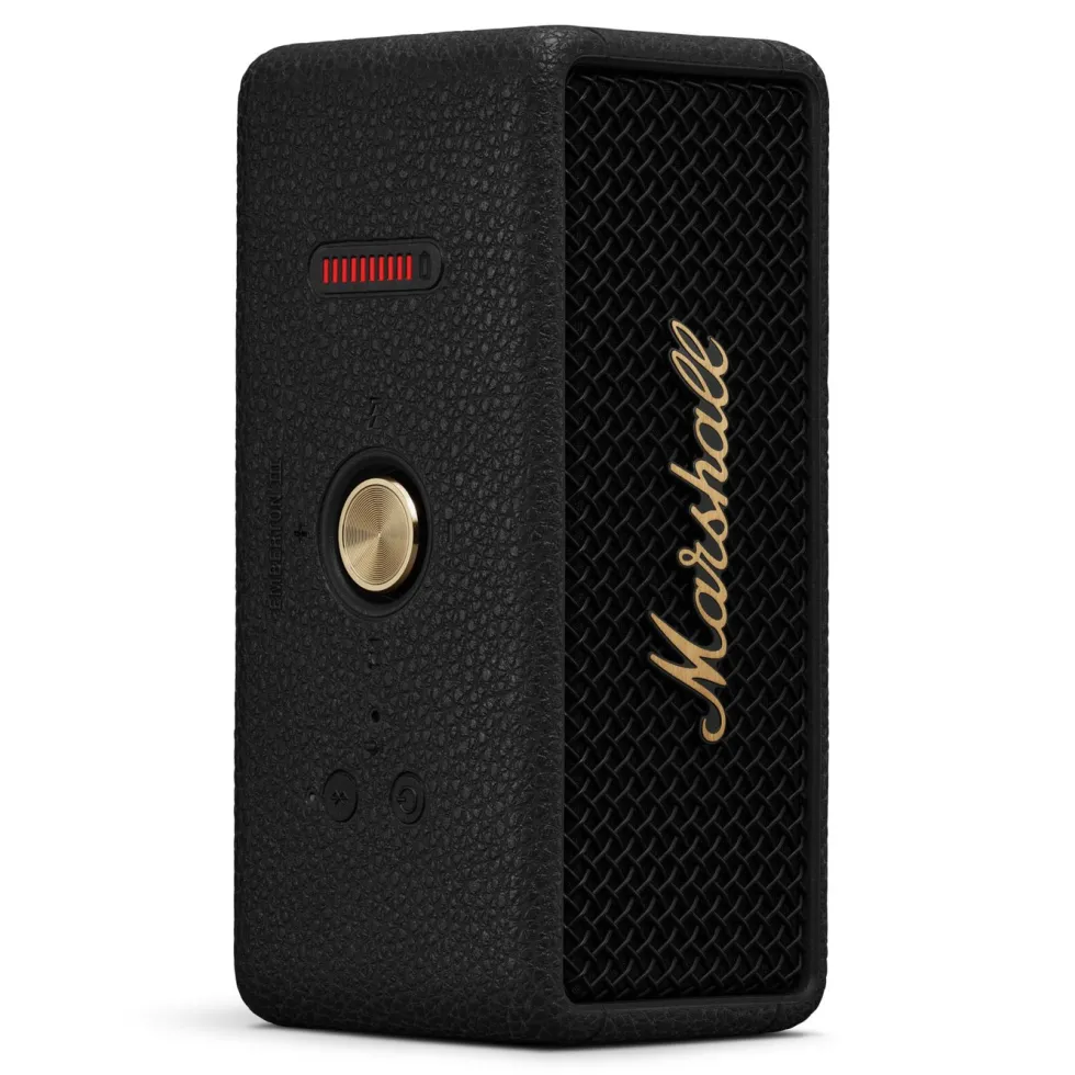 Marshall Emberton III Bluetooth-högtalare Black and Brass