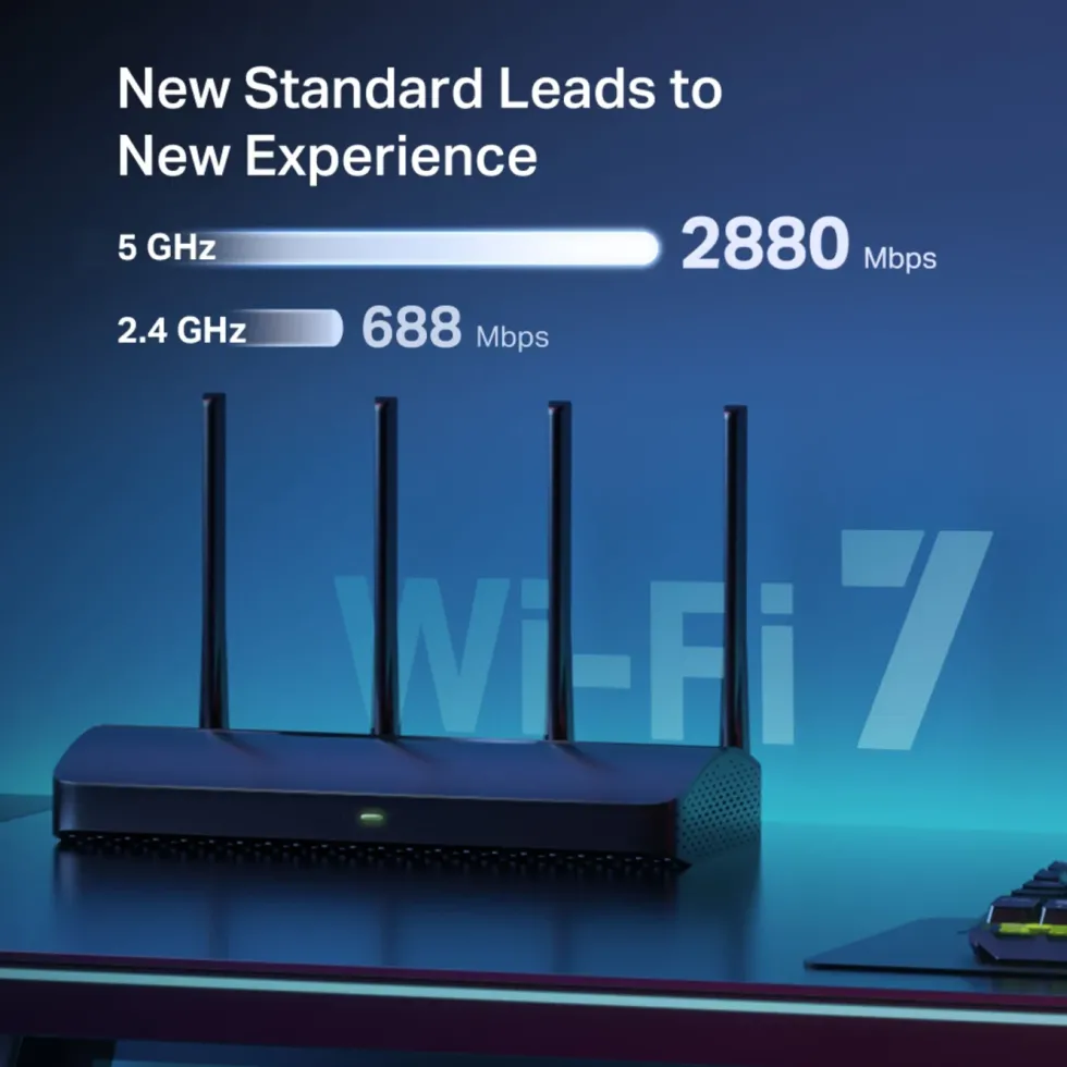 Mercusys MR27BE Dual-Band Wifi 7-router