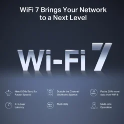 Mercusys MR47BE Tri-Band Wifi 7-router