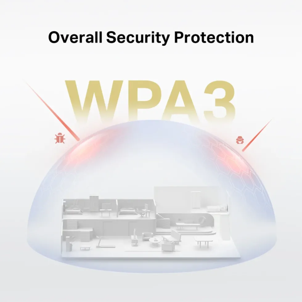 Mercusys MR25WBE Dual Band BE3600 Wifi 7-router