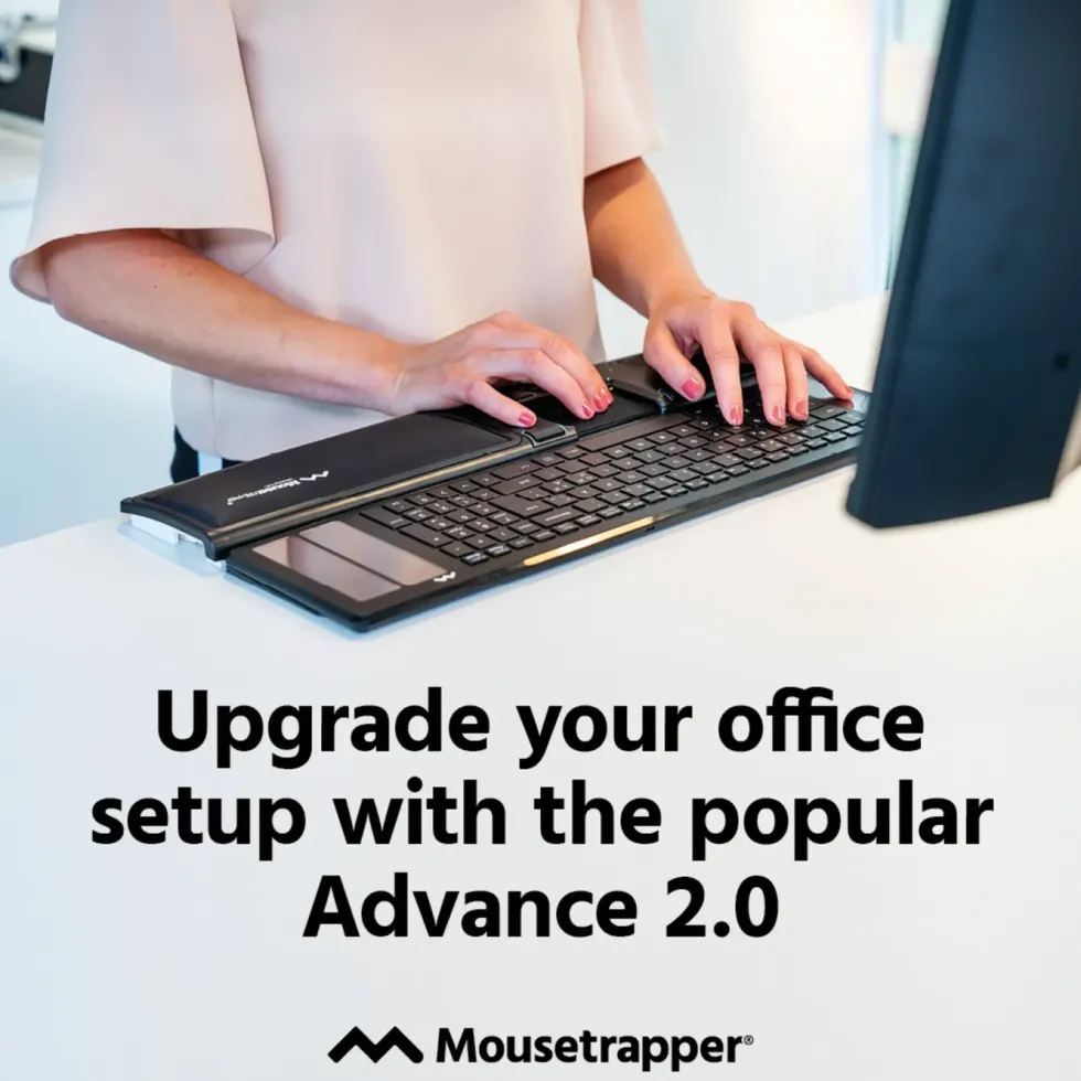 MouseTrapper Advance 2.0 Ergonomisk mus