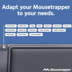 MouseTrapper Prime Trådlös Ergonomisk mus