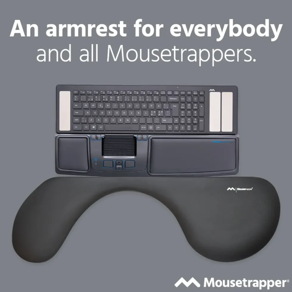 MouseTrapper TB215 Underarmsstöd för tangentbord
