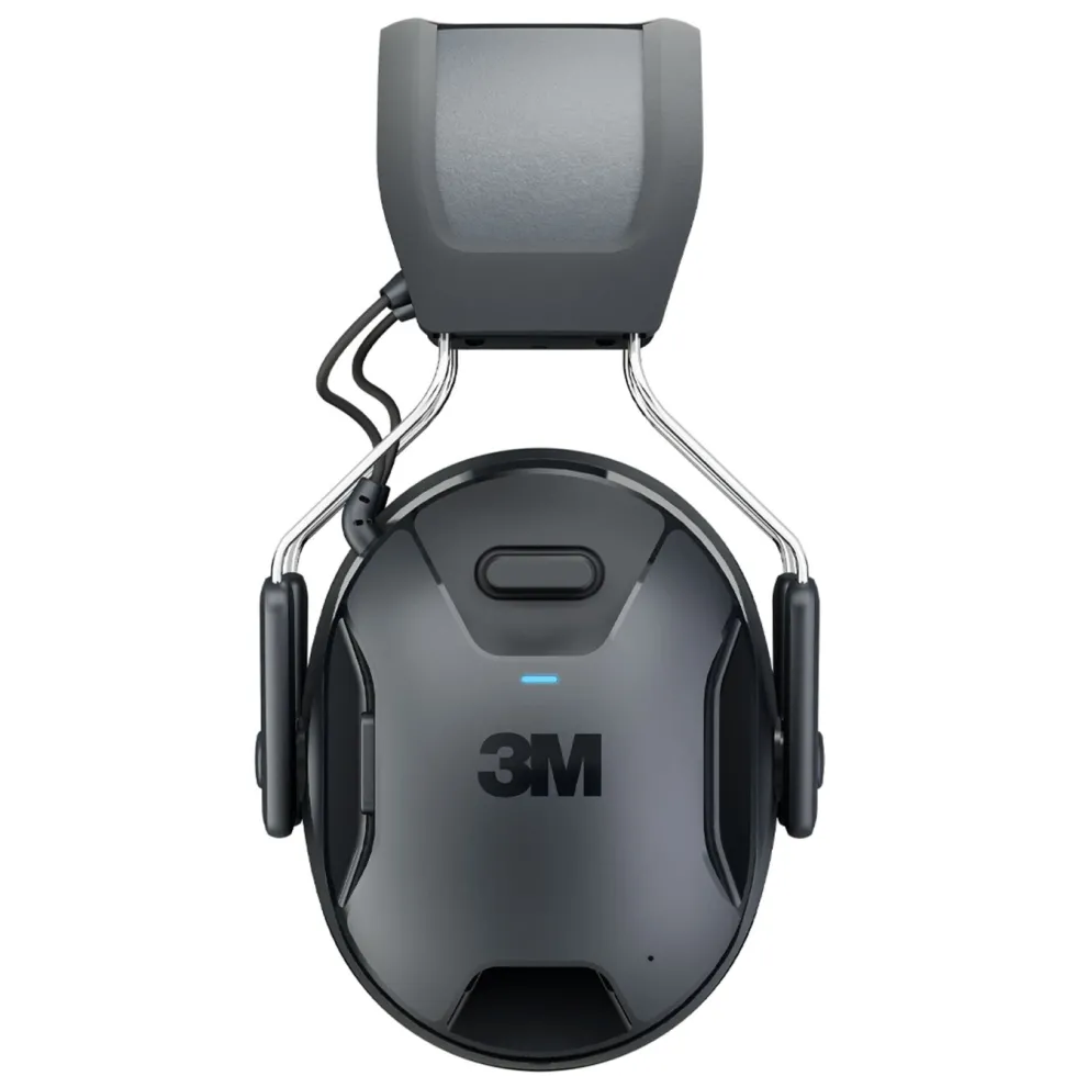 3M WorkTunes Connect & Solar hörselkåpor Bluetooth Svart