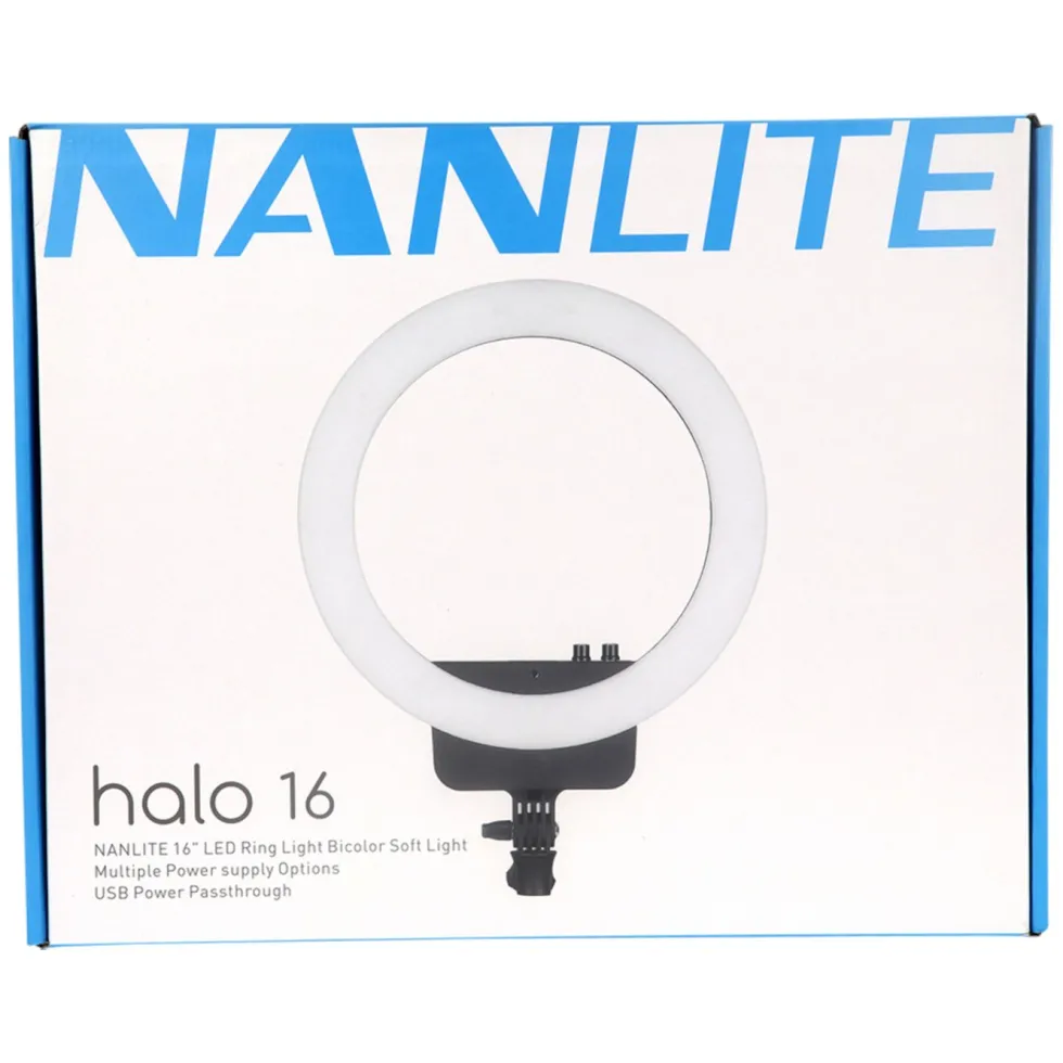 Nanlite Halo 16 LED-ringbelysning