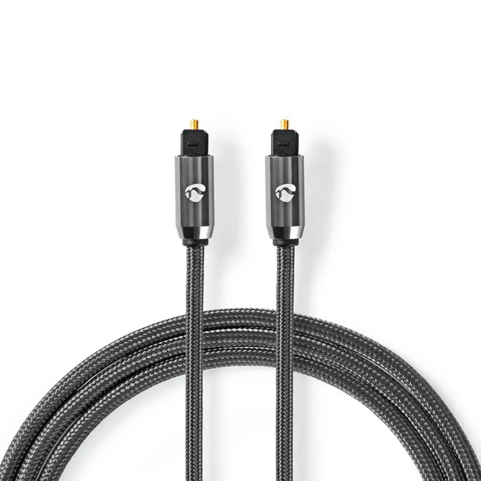 Nedis Optisk ljudkabel Toslink 1 m
