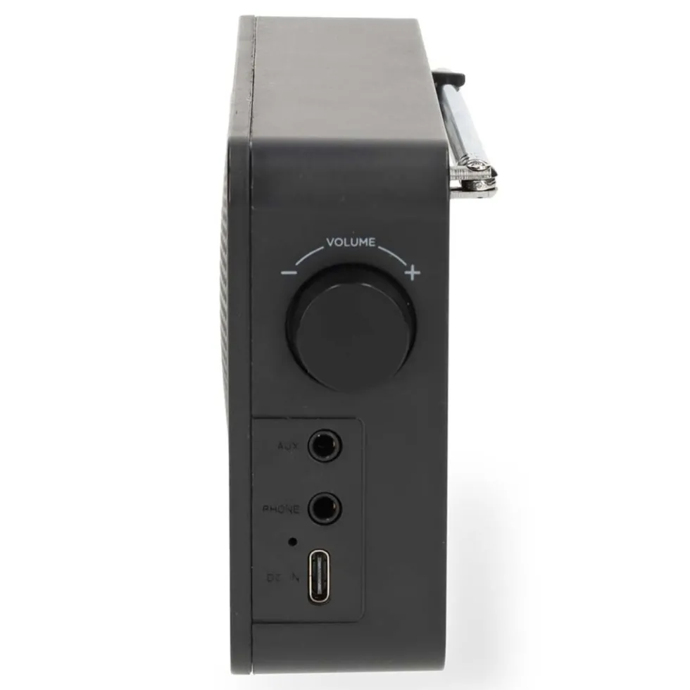 Nedis Portabel FM-radio med Bluetooth