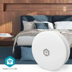 Nedis SmartLife luftkvalitetsmätare med CO₂-sensor och wifi