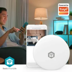 Nedis SmartLife luftkvalitetsmätare med CO₂-sensor och wifi