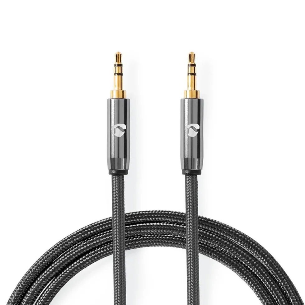 Nedis Stereoljudkabel 3,5 mm hane till hane 2 m