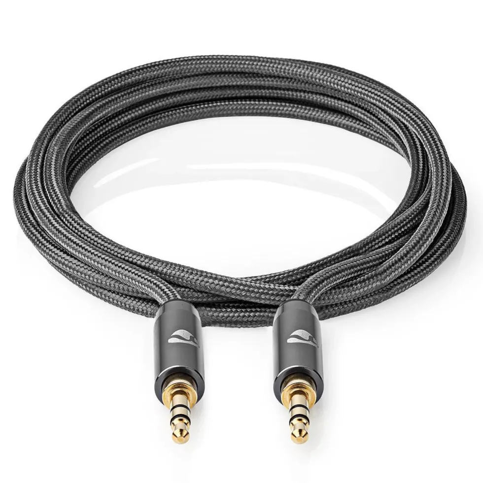 Nedis Stereoljudkabel 3,5 mm hane till hane 2 m
