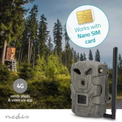 Nedis Åtelkamera Full HD 4G