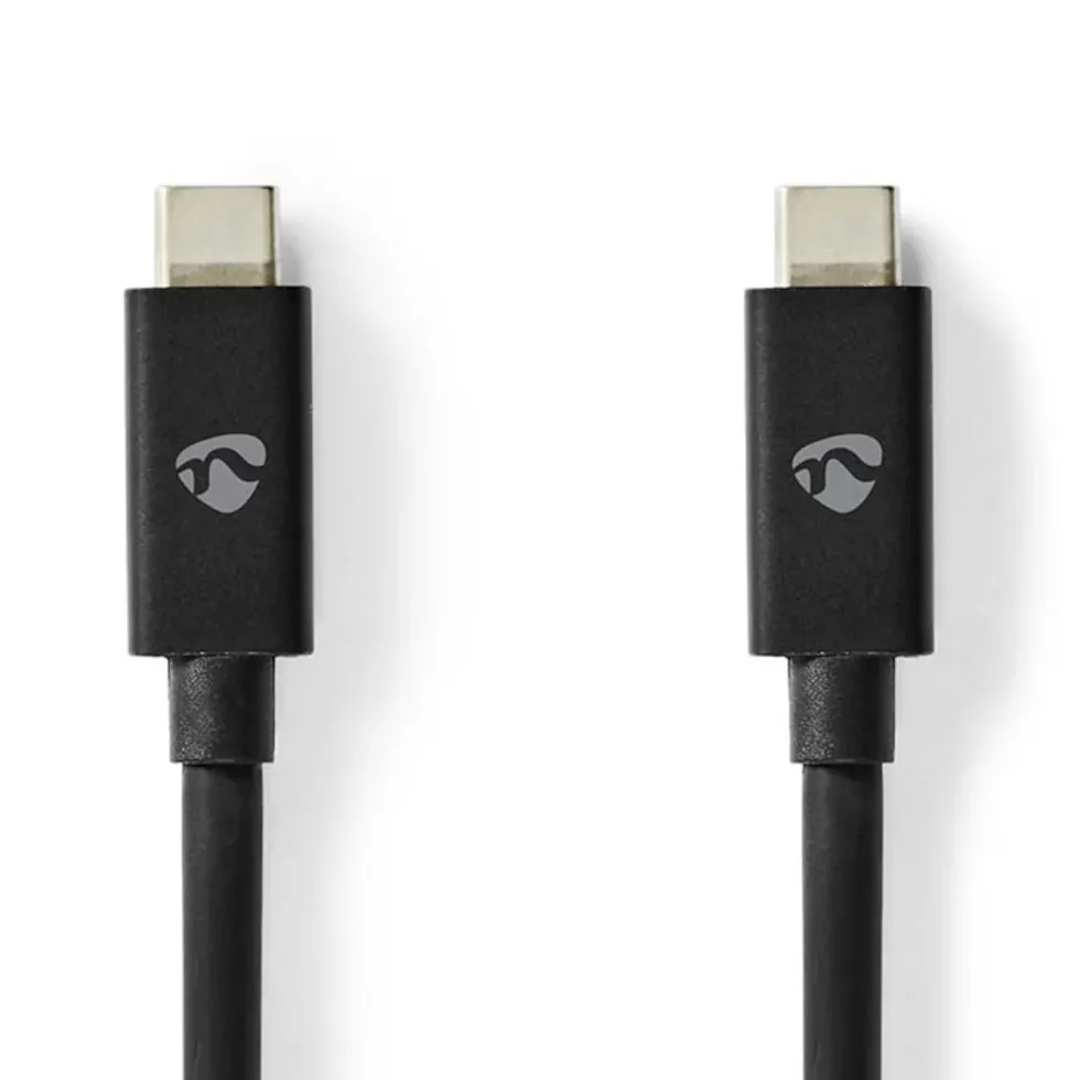 Nedis USB-C 4.0 Gen 3x2-kabel 1 m
