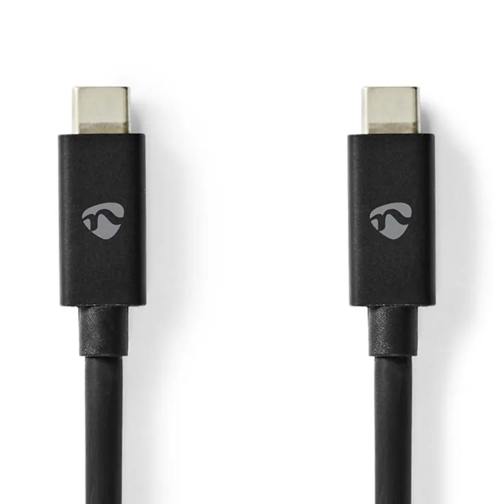 Nedis USB-C 4.0 Gen 3x2-kabel 1 m