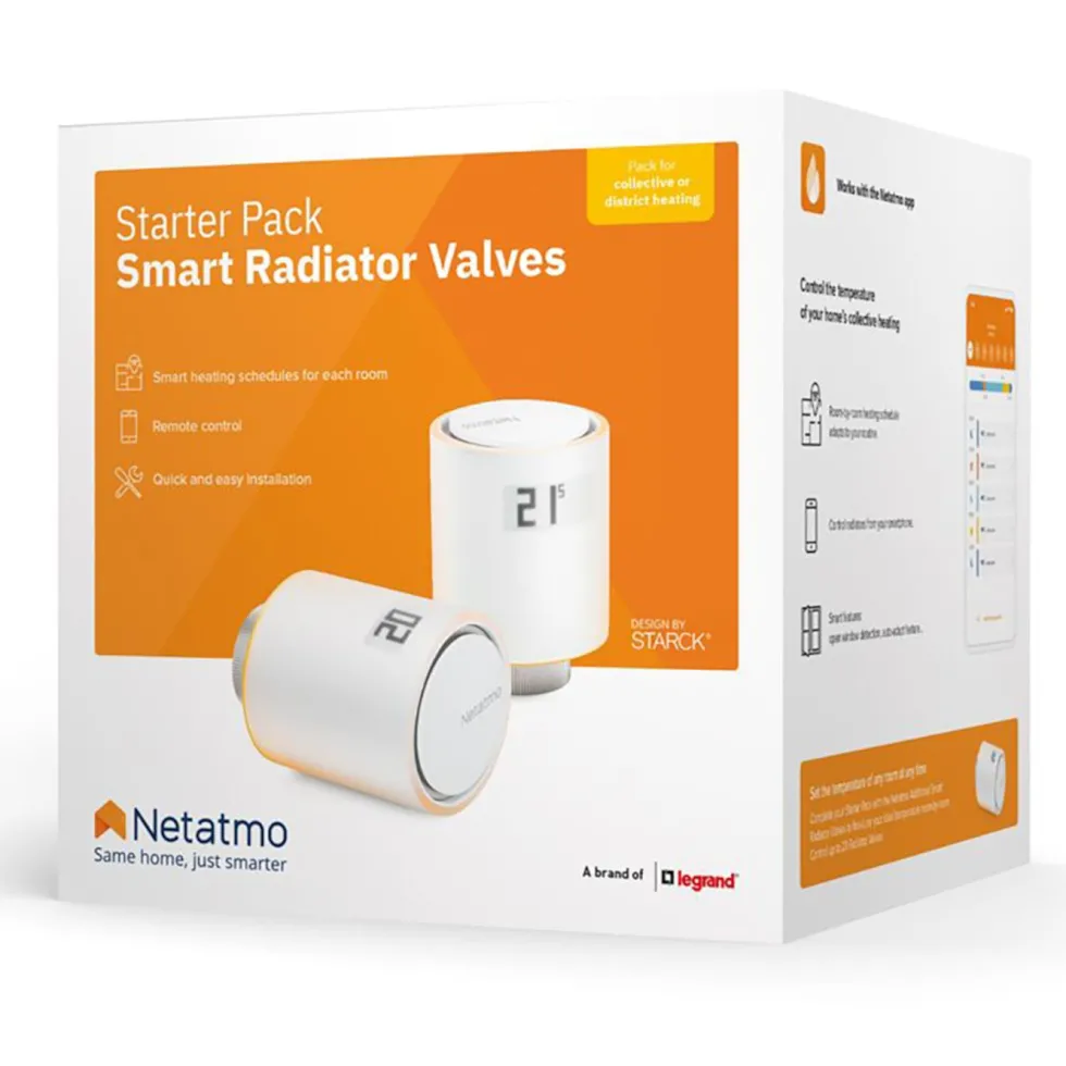 Netatmo Radiator Starter Pack Smart termostat för element