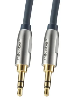 Nikabe Ljudkabel med 3,5 mm-kontakt 1 m