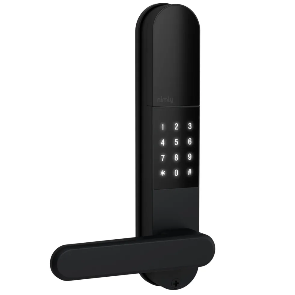 Nimly Touch Pro Elektroniskt dörrlås med fingerläsare Ultimate Black
