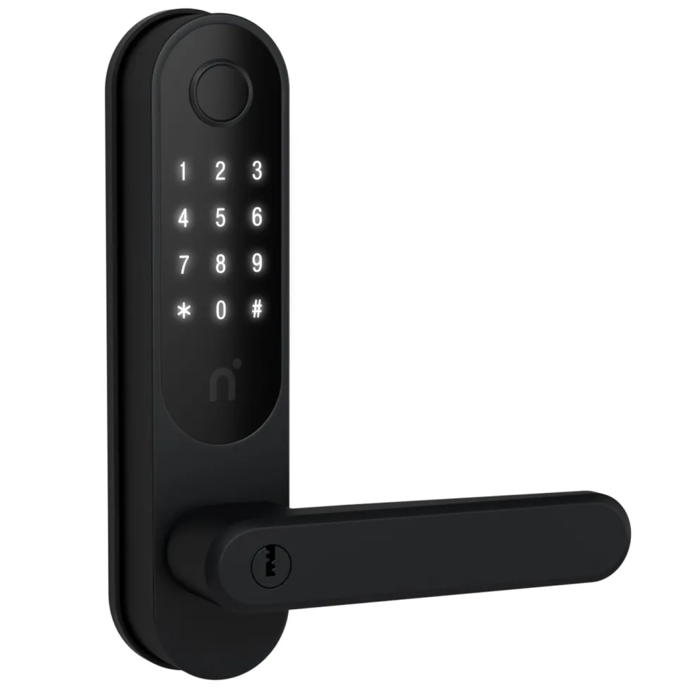 Nimly Touch Pro Elektroniskt dörrlås med fingerläsare Ultimate Black