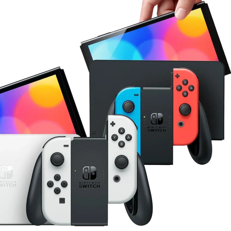 Nintendo Switch (OLED) Spelkonsol 7” Vit