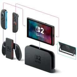 Nintendo Switch 2 Spelkonsol 7,9