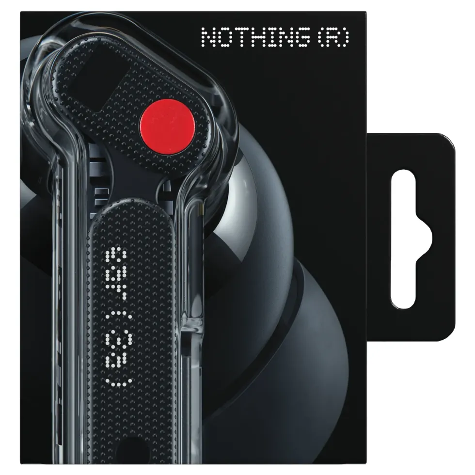 Nothing Ear (3a) trådlösa hörlurar Svart