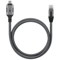 Nätverkskabel med USB-anslutning USB-C 2 m