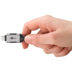 Nätverkskabel med USB-anslutning USB-C 2 m