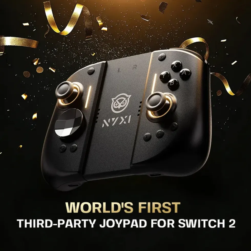 NYXI Hyperion 3 trådlös JoyPad för Nintendo Switch 2 Svart