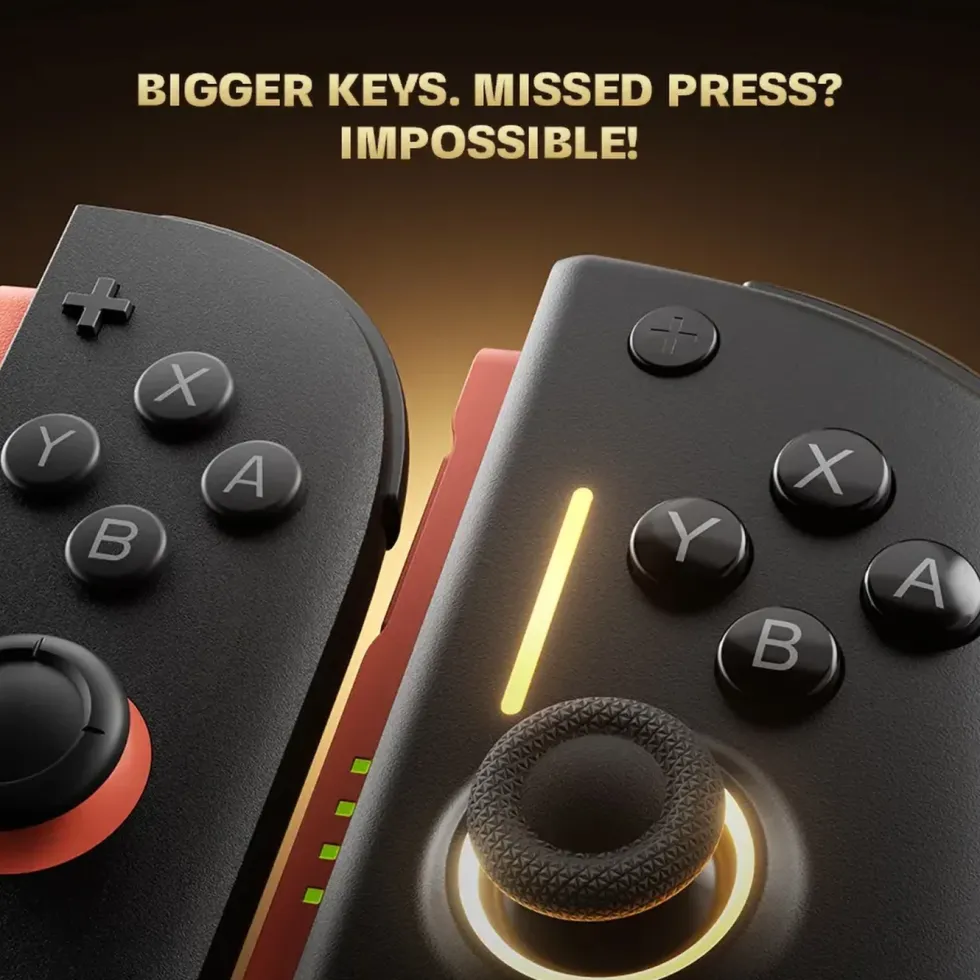 NYXI Hyperion 3 trådlös JoyPad för Nintendo Switch 2 Svart