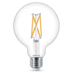 Philips Globlampa Filament LED G93 E27 806 lm