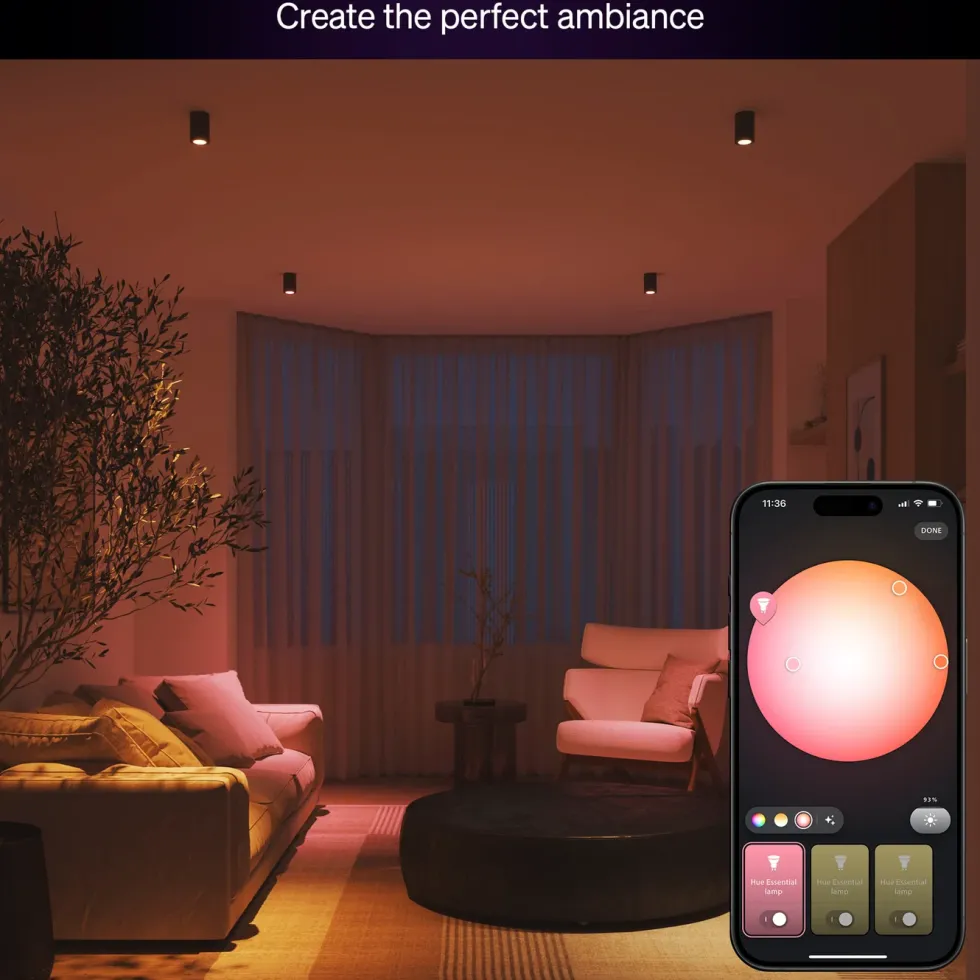 Philips Hue Essential Smart LED-lampa GU10 345 lm 3-pack