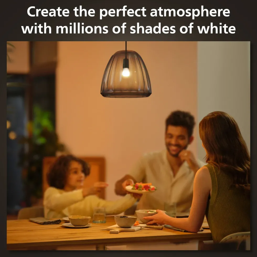 Philips Hue Luster Klotlampa White Ambiance E14 470 lm