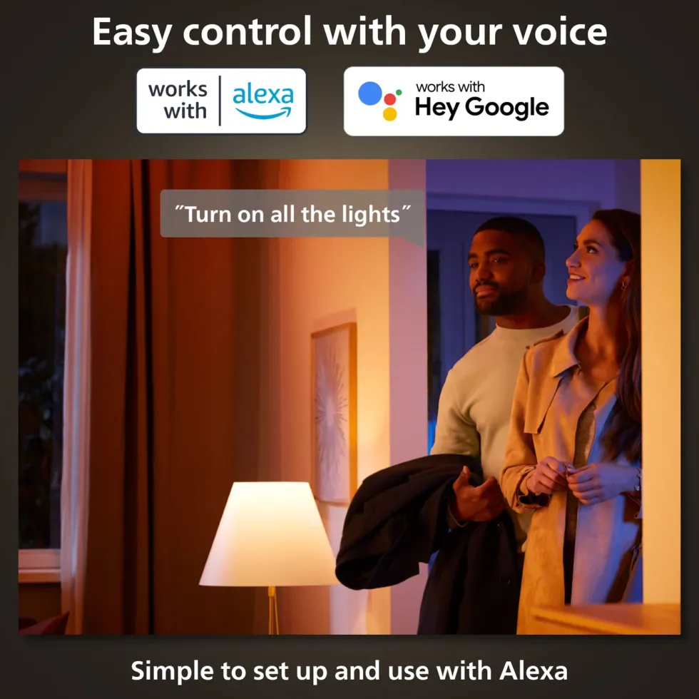 Philips Hue Luster Klotlampa White Ambiance E14 470 lm
