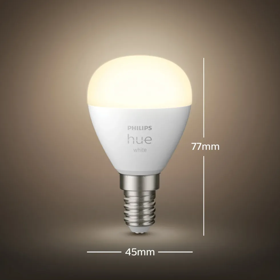 Philips Hue Luster Smart LED-lampa E14 470 lm 1-pack