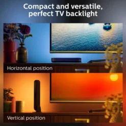 Philips Hue Play light bar – smart ljuslist, 2-pack Svart