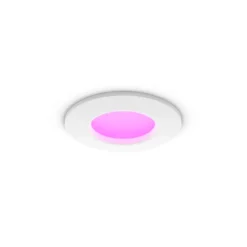 Philips Hue Slim infälld belysning Ø90 mm Vit