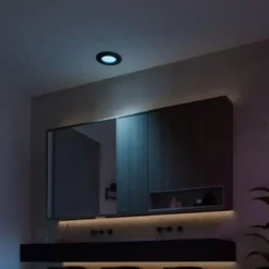 Philips Hue Slim infälld spotlight 90 mm 1-pack Svart