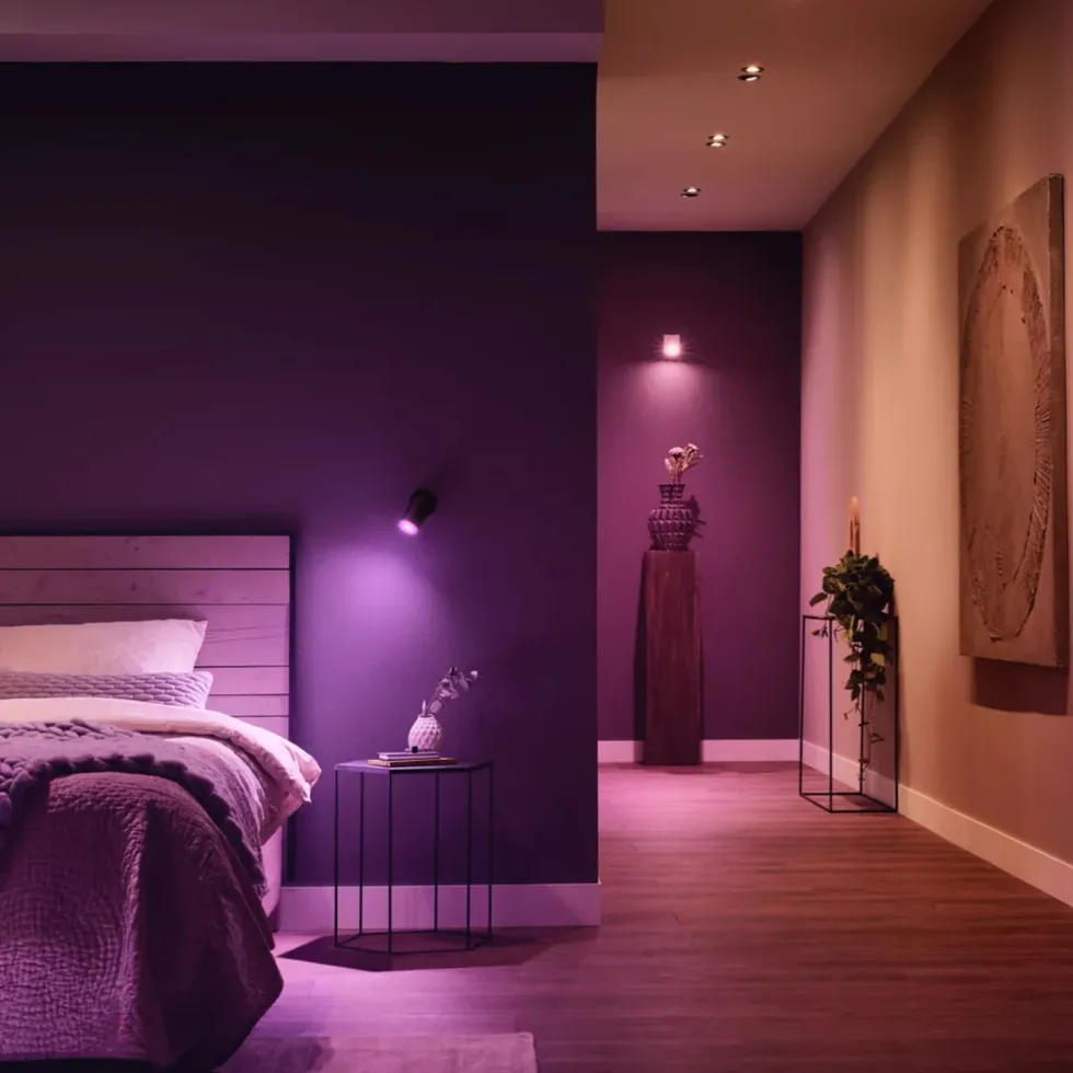 Philips Hue Startpaket: 3x White & Color GU10 + Dimmer + Bridge
