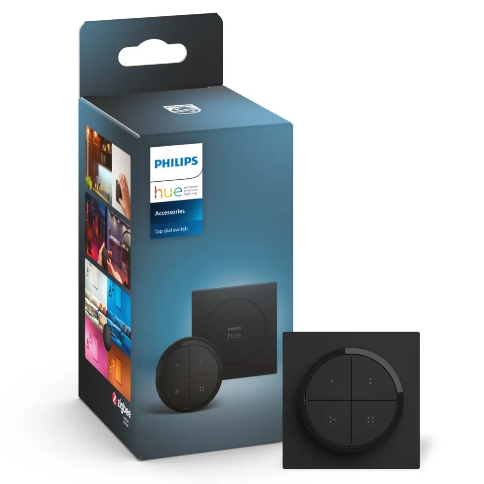Philips Hue Tap Dial Switch Fjärrkontroll Svart