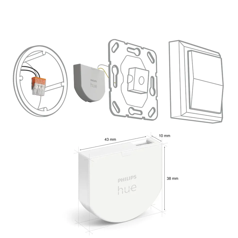 Philips Hue Väggbrytarmodul 1-pack