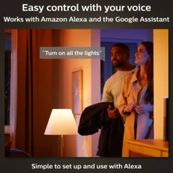 Philips Hue White Ambiance E27 Smart LED-lampa 800 lm 2-pack