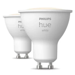 Philips Hue White Smart LED-lampa GU10 400 lm 2-pack