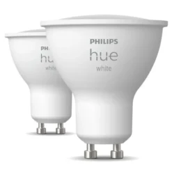 Philips Hue White Smart LED-lampa GU10 400 lm 2-pack